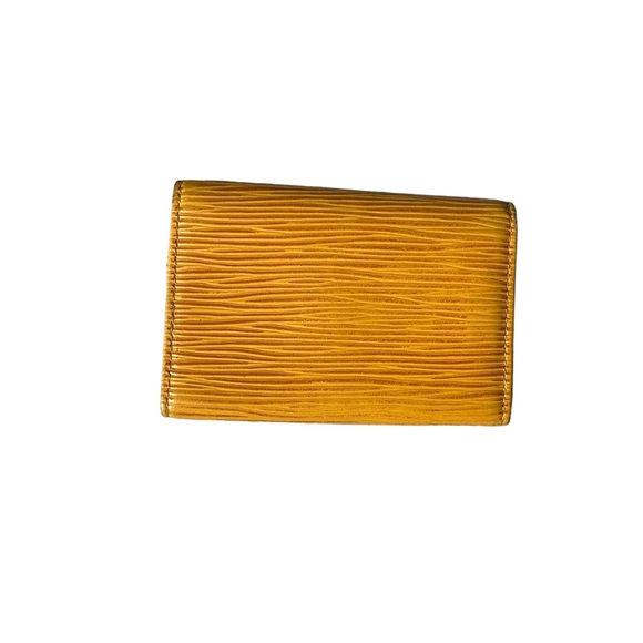-CA0936 EUC Louis Vuitton Yellow Epi Key Case - Picture 3 of 7